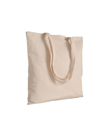 BORSA SHOPPER NATURALE IN COTONE RICICLATO DA 140 G/M2. È CERTIFICATA GRS 2510422