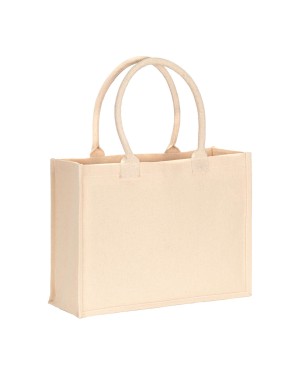 BORSA SHOPPER IN COTONE RICICLATO LAMINATO DA 300 G/M2 25108