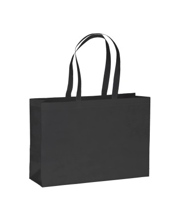 BORSA SHOPPER IN PET RICICLATO DA 100 G/M2 (TNT R-PET) TERMOSALDATA 25122