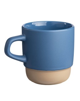 TAZZA IN CERAMICA DA 320 ML. IMPILABILE. CON ESTERNO OPACO E INTERNO LUCIDO 25422S