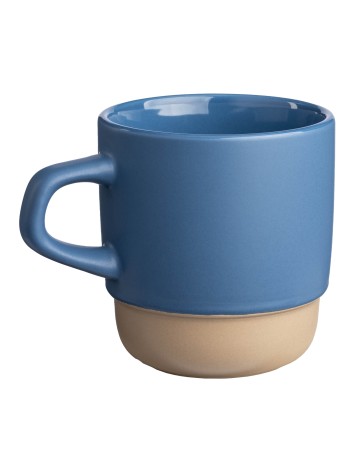 TAZZA IN CERAMICA DA 320 ML. IMPILABILE. CON ESTERNO OPACO E INTERNO LUCIDO 25422S