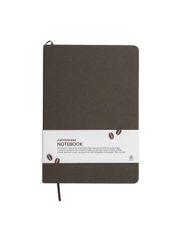 QUADERNO CON COPERTINA REALIZZATA CON I RESIDUI DI FRUTTA ED ELASTICO DI CHIUSURA 25428