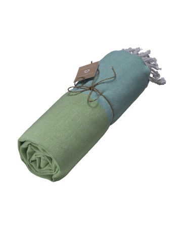 TELO MARE/FOUTA IN COTONE RICICLATO 180 G/M2 CERTIFICATO GRS 25431