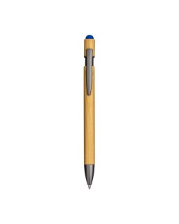 PENNA A SCATTO IN BAMBù E METALLO. PARTICOLARI BRUNITI E GOMMINO TOUCH SCREEN 25807