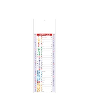 CALENDARIO 2025  DA MURO MENSILE, 12 FOGLI, SU CARTA PATINATA, TERMOSALDATO 25D060