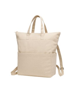 ZAINETTO COTONE 340 G/M2. MANICI CORTI E DUE TASCHE LATERALI PORTA BOTTIGLIE 26129