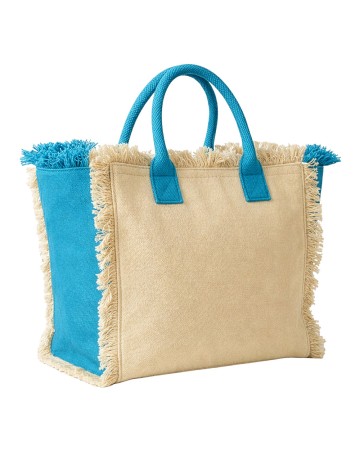 MAXI BORSA IN COTONE DA 450 G/M2. DOTATA DI CHIUSURA A ZIP E TASCA INTERNA 26136