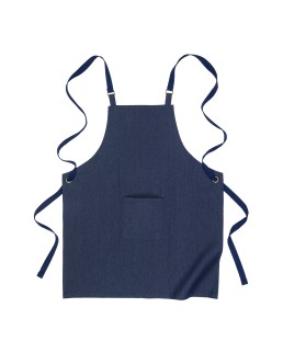 GREMBIULE DA CUCINA LUNGO IN DENIM DI COTONE RICICLATO DA 220 G/M2 26418