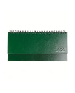 AGENDA DA TAVOLO SETTIMANALE 2027 CON COPERTINA IN CARTONCINO LAMINATO 26446