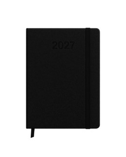 AGENDA GIORNALIERA 2027. COPERTINA RIGIDA IN TERMO PU E BORDO PAGINE COLORATO 26712