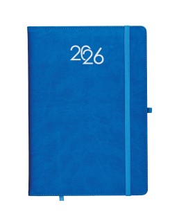 AGENDA SETTIMANALE 2026, COPERTINA RIGIDA IN PU TERMOVIRANTE CON IMPUNTURA PERIMETRALE 26717