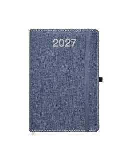 AGENDA GIORNALIERA 2027, COPERTINA RIGIDA IN PET RICICLATO CON EFFETTO MéLANGE 26730