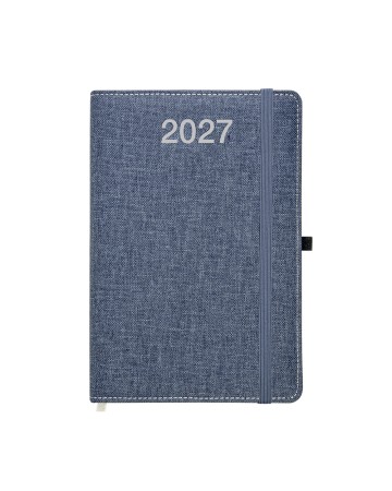 AGENDA GIORNALIERA 2027, COPERTINA RIGIDA IN PET RICICLATO CON EFFETTO MéLANGE 26730