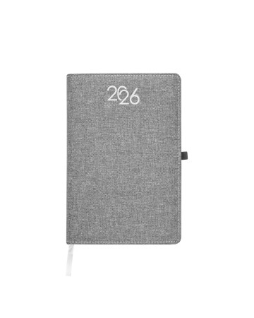 AGENDA SETTIMANALE 2026, COPERTINA RIGIDA IN PET RICICLATO CON EFFETTO MéLANGE 26731