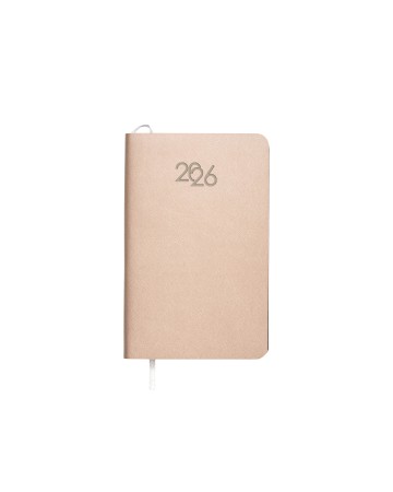 AGENDA TASCABILE SETTIMANALE 2026 CON COPERTINA FLESSIBILE IN PU TERMOVIRANTE 26745