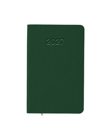AGENDA TASCABILE SETTIMANALE 2027 CON COPERTINA FLESSIBILE IN PU TERMOVIRANTE 26745