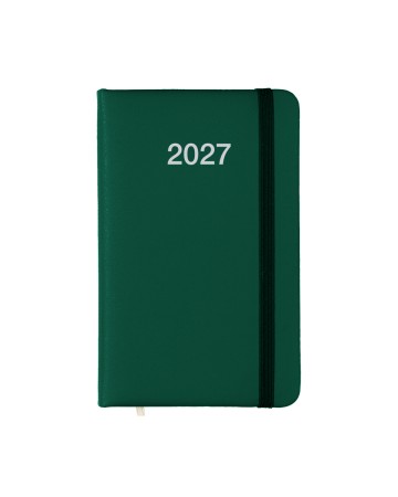 AGENDA TASCABILE SETTIMANALE 2027 CON COPERTINA RIGIDA IN PU 26748