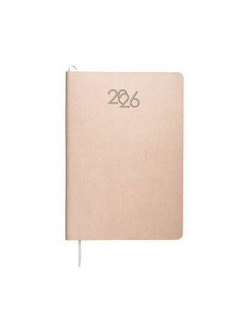 AGENDA GIORNALIERA 2026 CON COPERTINA FLESSIBILE IN PU TERMOVIRANTE 26751