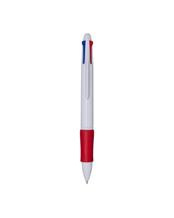 PENNA A SCATTO IN PLASTICA 4 REFILL. IMPUGNATURA GOMMATA 26804