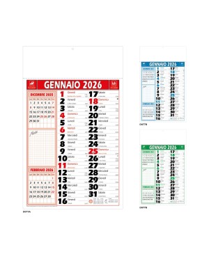 CALENDARIO OLANDESE NOTE D077