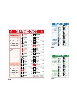 CALENDARIO OLANDESE NOTE D077