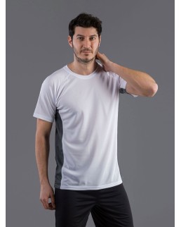 T-SHIRT M/CORTE 100% POL. FASC