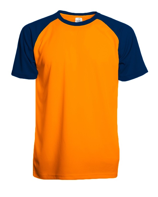 Orange fluo-navy