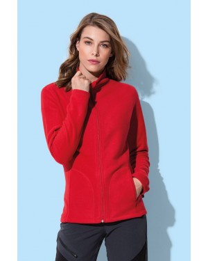 ACTIVE PILE JACKET WOMEN 100% POLY 