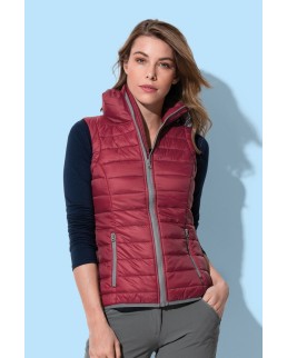 ACTIVE DONNA PADDED GILET 100% NYLON