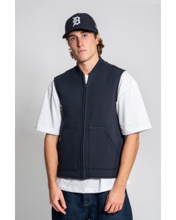 GILET IN FELPA SOFT 75/25% COT/POL 320 G/M IT825T