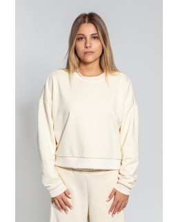 FELPA SOFT 365 G/C BOXY DONNA 88/12% COT/POL 360GR IT833T