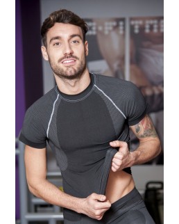 BASE TERMICA MAGLIA G/C M/C 75/20/5% POL/PAM/ELA 