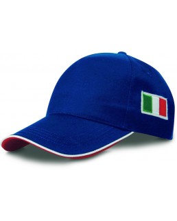 FLAG CAP 5 PANNELLI 65/35% POL/COT 