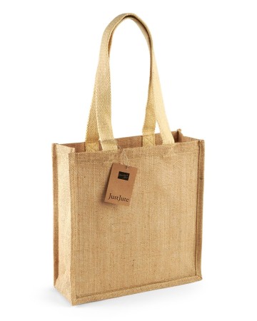 JUTE COMPACT TOTE W406