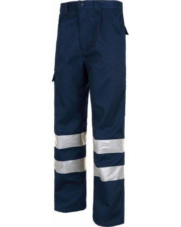 PANTALONE MULTITASCHE INTERNO IN PILE B1417