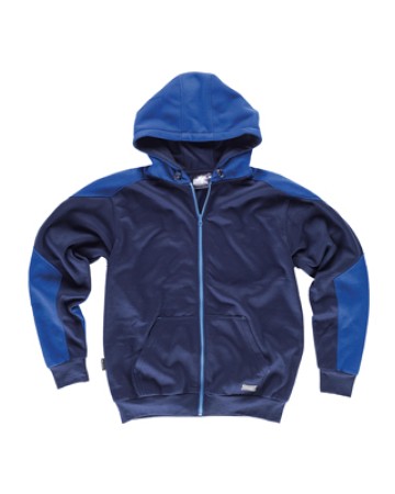 FELPA JACKET CON CAPPUCCIO S5530
