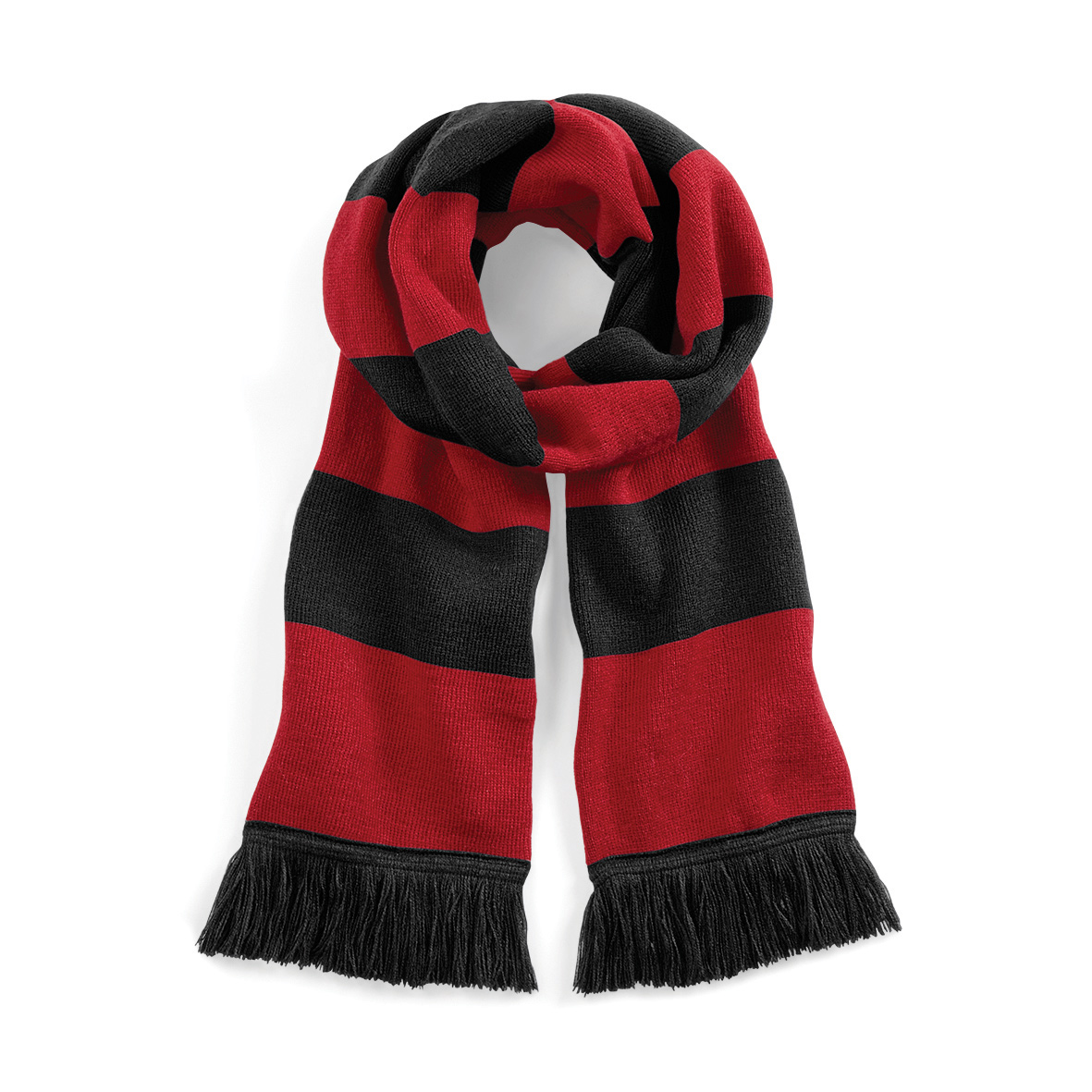 Black-classic red