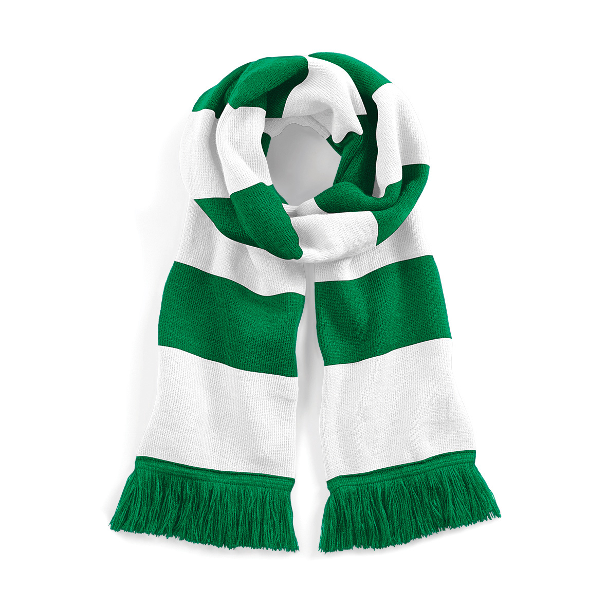 Kelly green-white