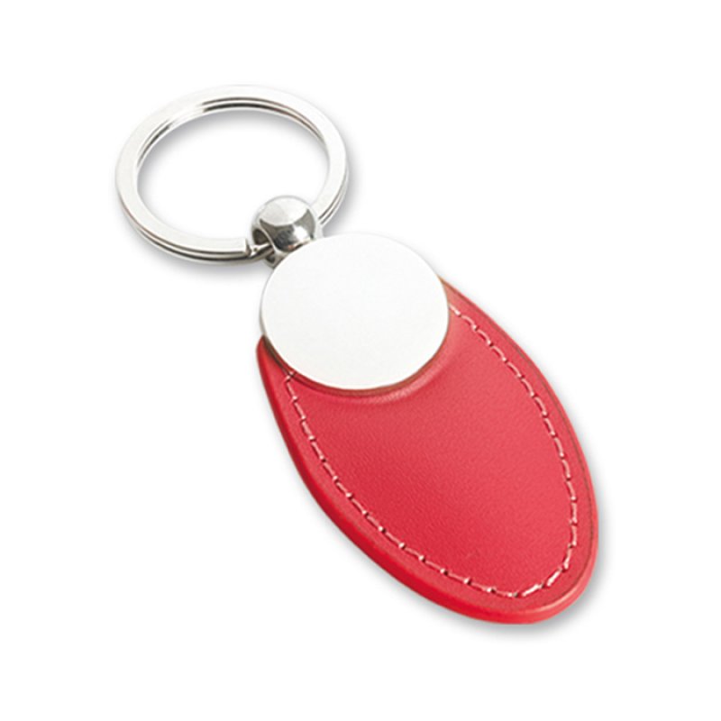 Portachiavi In Metallo / Ecopelle Con Incisione / Inciso In Molti - Foto 12