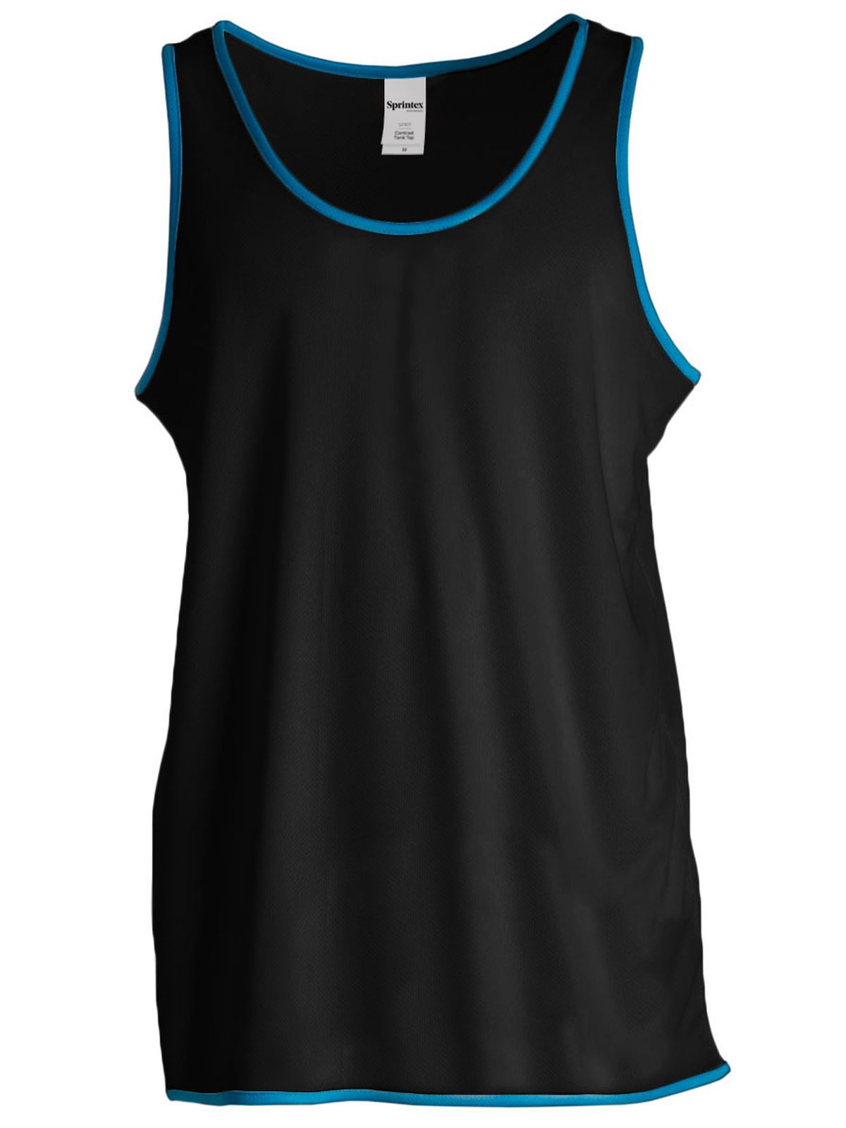 Black-turquoise blue
